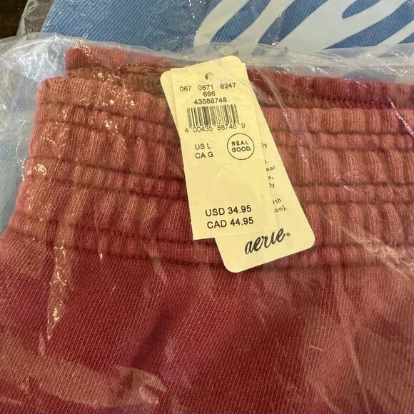 Lot of 3 Aerie Size Large On My Way Pull on Shorts NWT - Picture 2 of 8